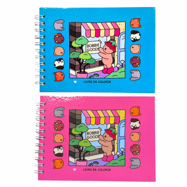 Livro de Colorir Bobbie Goods Capa Dura 50fls 180g- Bobbie Goods