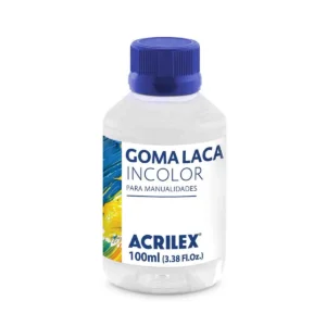 Goma Laca Incolor para Manualidades 100ml- Acrilex