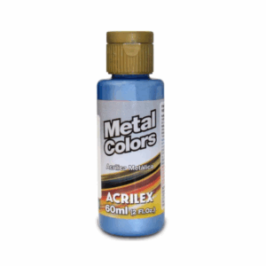 Tinta Acrílica Metálica Azul 60ml- Acrilex