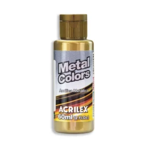 Tinta Acrílica Metálica Ouro 60ml- Acrilex