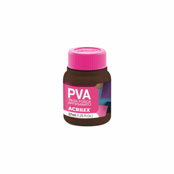 Tinta PVA Fosca Artesanato Marrom Escuro- Acrilex
