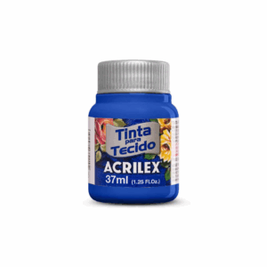 Tinta de Tecido 37ml Azul Cobalto- Acrilex