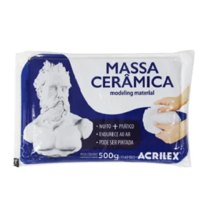 Massa Cerâmica 500G- Acrilex