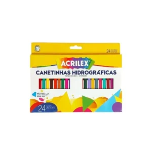 Canetinha Hidrográfica 24 Cores- Acrilex