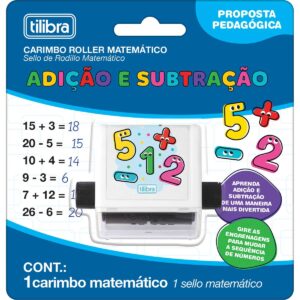 Carimbo Roller Matemático: Adição e Subtração- Tilibra