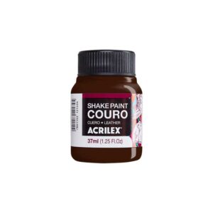 Tinta Shake Paint Couro 37ml Marrom- Acrilex