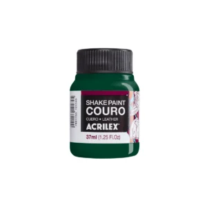 Tinta Shake Paint Couro 37ml Verde Bandeira- Acrilex