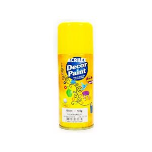 Spray de Tinta Decor Paint 150ml Amarelo- Acrilex
