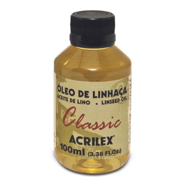 Óleo de Linhaça 100ml- Acrilex