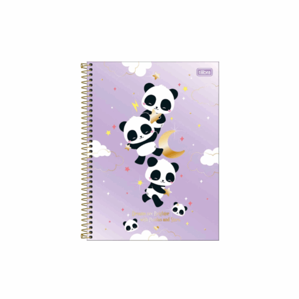 Caderneta Espiral 1/8 Lovely Friend 80fls- Tilibra - Imagem 3