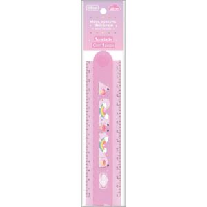 Régua Dobrável Unicórnio 30cm- Tilibra