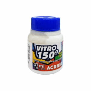 Tinta para Vidro- Vitro 150° Branca 37ml Acrilex