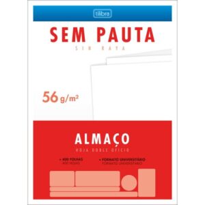 Pacote de Folhas de Papel Almaço 16fls 56g- Tilibra