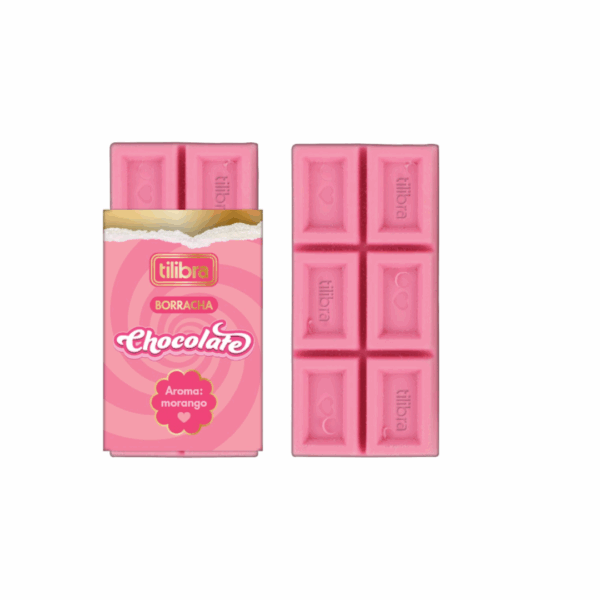 Borracha Com Aroma: Chocolate- Tilibra - Imagem 2