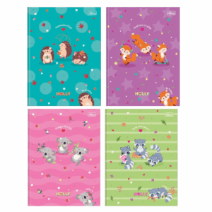 Caderno Brochura Capa Dura Holly 80fls- Tilibra