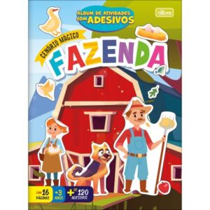 Livro de Atividades: Cenário Mágico Fazenda- Tilibra