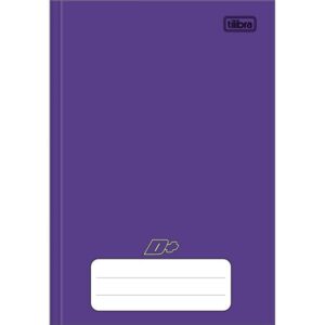 Caderno Brochura Pautado Universitário D+ Roxo 48fls- Tilibra