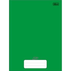 Caderno Brochura Pautado Universitário D+ Verde 48fls- Tilibra