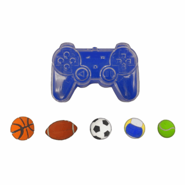 Kit Borracha Player 5 Unidades- Tilibra