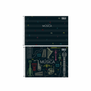Caderno de Música 1/4 80fls- Tilibra