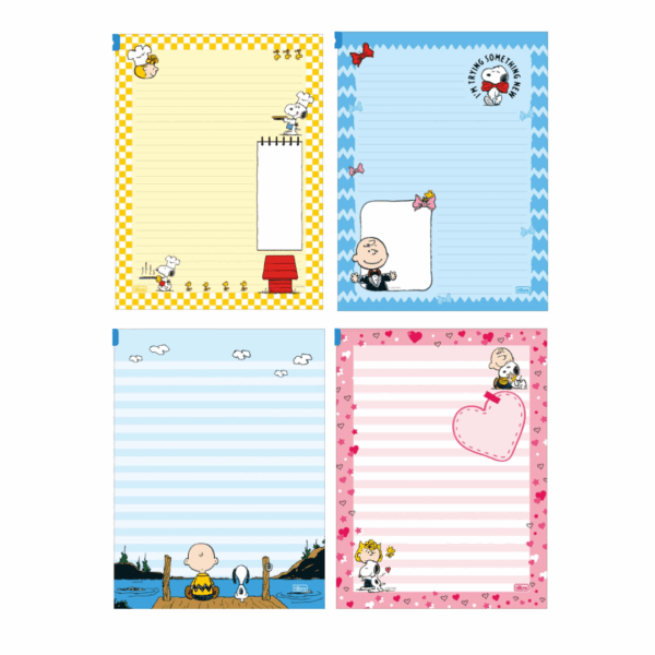 Bloco de Papel Carta Snoopy 50fls 63g/m²- Tilibra
