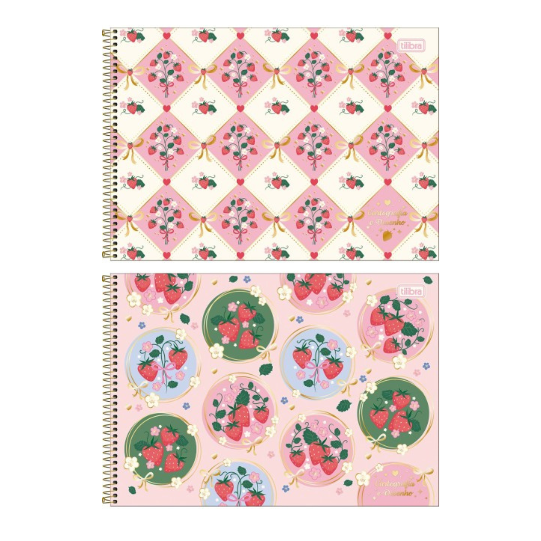 Caderno de Desenho Be Berry! 80fls- Tilibra