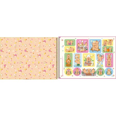 Caderno de Desenho Capy Club 80fls- Tilibra - Imagem 4