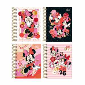 Agenda Espiral M4 Minnie 2026- Tilibra