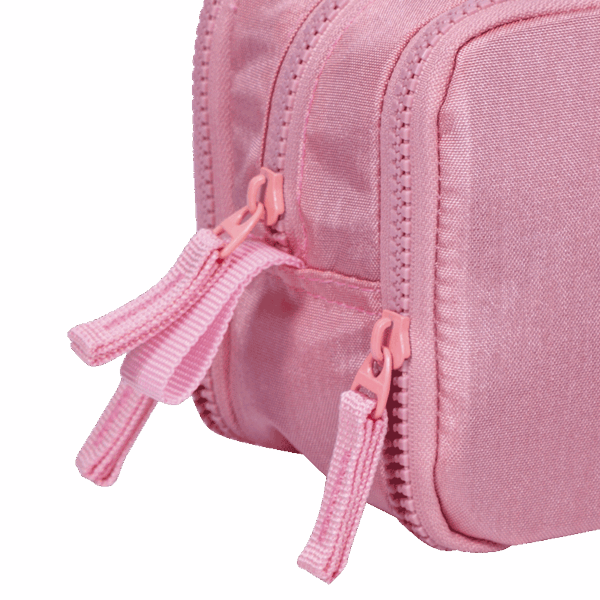 Estojo Especial Crinkle 3 Divisórias Pink- Sestini - Imagem 2