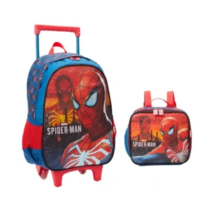 Kit Mochilete/Lancheira Homem Aranha- Xeryus