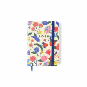 Agenda Planner Costurada de Bolso 2026 Doce Florada- Cicero