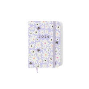 Agenda Planner Costurada de Bolso 2026 Bloom- Cicero & Melissa