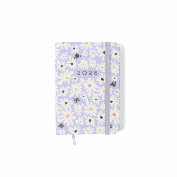 Agenda Planner Costurada de Bolso 2026 Bloom- Cicero & Melissa
