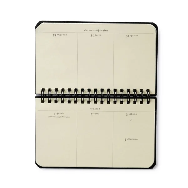 Agenda Planner Horizontal de Bolso 2026 Bossa Nova- Cicero - Imagem 2