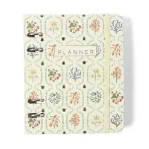 Agenda Planner Argolada 2026  A6 Jardim Off White- Cicero