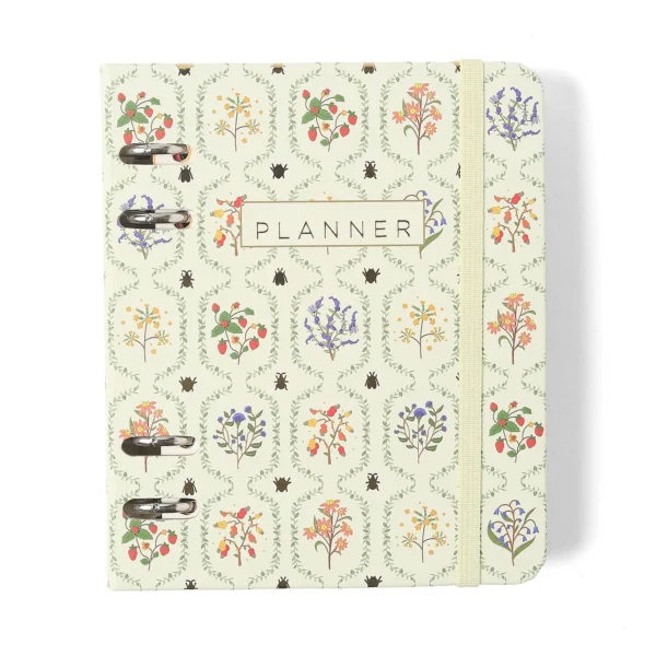 Agenda Planner Argolada 2026  A6 Jardim Off White- Cicero
