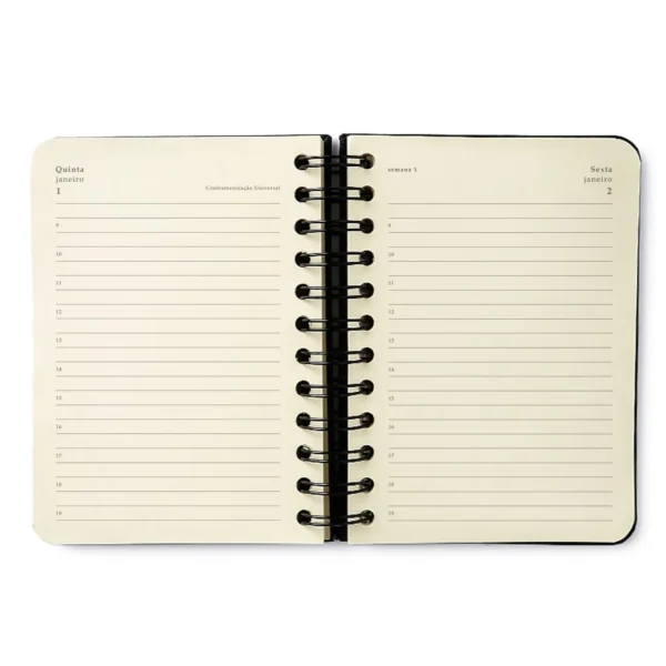 Agenda Planner Espiral 2026 11,5x16cm- Cicero & Melissa - Imagem 2