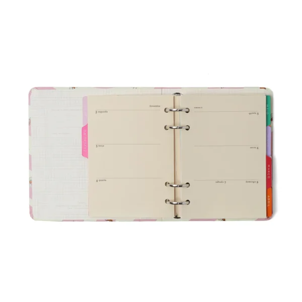 Agenda Planner Argolada 2026 A6 Bloomy- Cicero & Melissa - Imagem 2