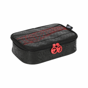 Estojo Box HotWheels Vermelho- Luxcel