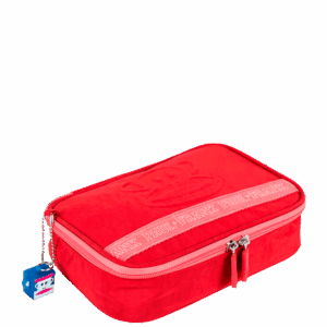 Estojo Box Paul Frank Vermelho Cereja- Sestini