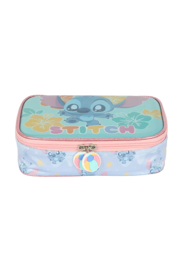 Estojo Box Stitch Azul Turquesa- Luxcel - Imagem 2