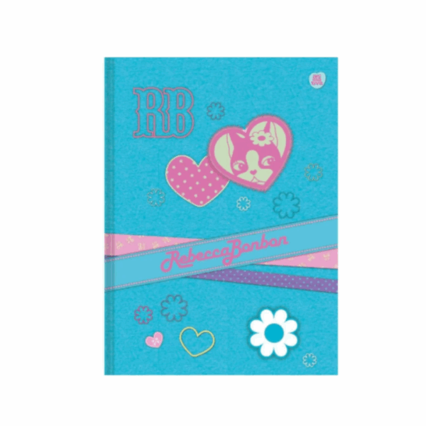 Caderno Brochura Margeado Rebecca Bonbon 80fls- Animativa - Imagem 5