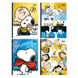 Caderno Brochura Colegial Snoopy 80fls- Tilibra
