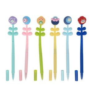 Caneta de Gel Love Flowers 0,5mm Tinta Preta- Molin
