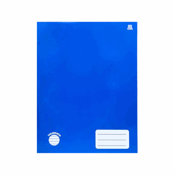 Caderno Brochura Caligrafia 48fls Azul- Animativa