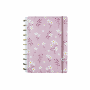 Caderno Inteligente A5 Pink Blossom By Sof 80fls- Caderno Inteligente