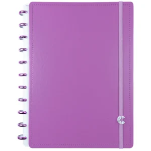 Caderno Inteligente Grande Intense Violet 80fls- Caderno Inteligente