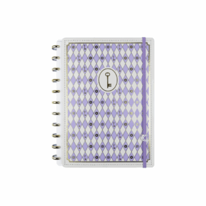 Caderno Inteligente A5 Isa Akkari Purple Key 80fls- Caderno Inteligente