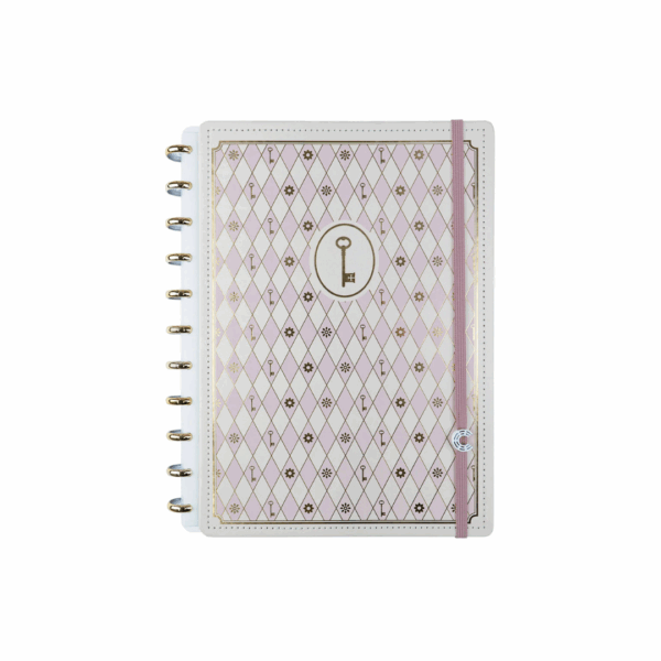 Caderno Inteligente A5 Isa Akkari Rose Key 80fls- Caderno Inteligente