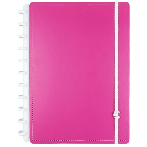 Caderno Inteligente Grande Super Pink 80fls- Caderno Inteligente